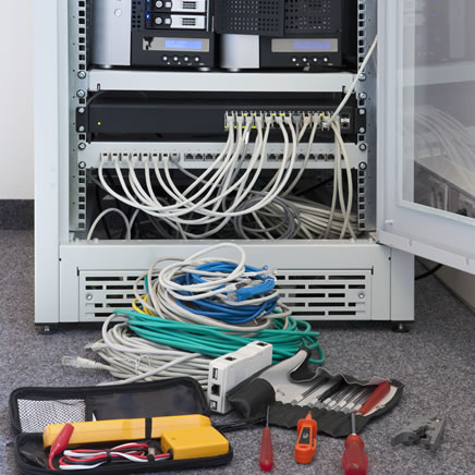  Elektroinstallation Netzwerkservice: Daten- und Computernetzwerke von Elektro Rieger