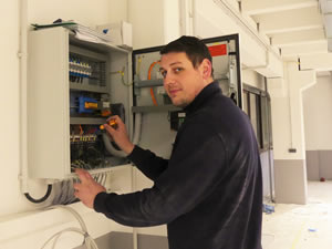 Eike Nachtigall Elektro Rieger  Eike Nachtigall, Experte für Elektroinstallationen bei Elektro Rieger in NRW