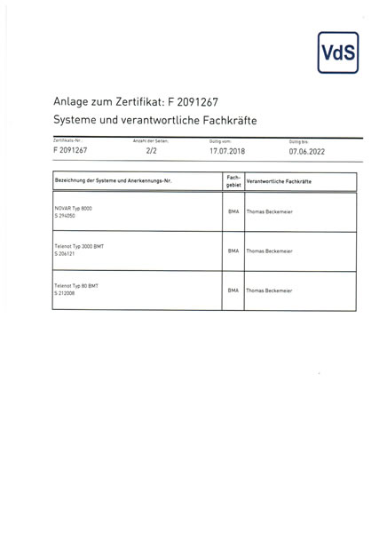 Brandschutzexperte Elektro Rieger  Elektro Rieger: Zertifizierter Brandschutzexperte in Gummersbach, Wipperfürth, Hagen, Sundern (Bild 2)